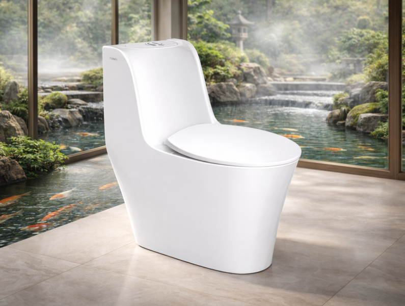 one piece wc commode 1039 by yubath pakistan
