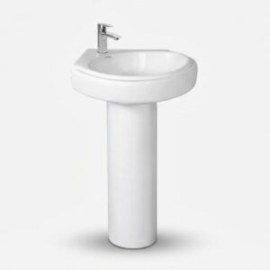 Wash Basin with Pedestal 2012 white ceramic bathroom design