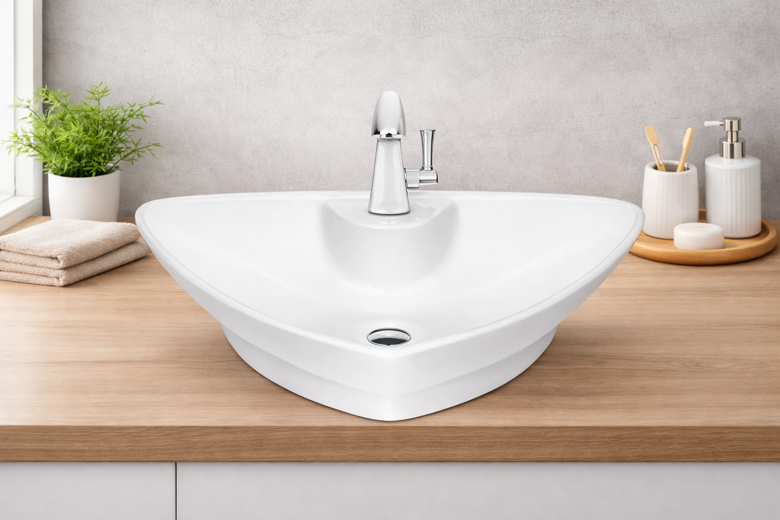Top Mounted Vanity Basin 3011 | Counter Top Basin | YUBATH Pakistan 1 top mounted vanity basin 3011 by yubath pakistan