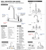 YUBATH modern wash basin and bathroom product display