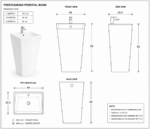 YUBATH modern wash basin and bathroom product display
