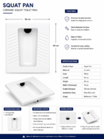 YUBATH sanitary ware showroom display for modern bathroom