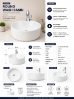 YUBATH modern bathroom sanitary ware display