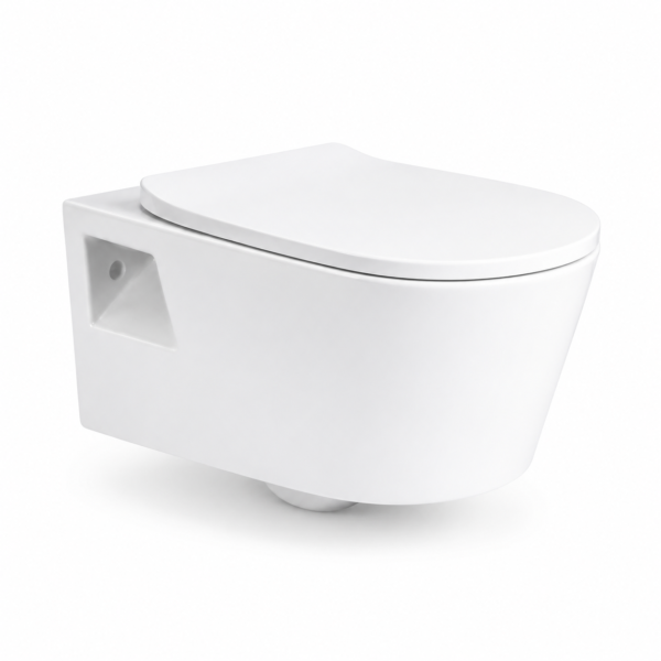 Wall Hang Commode 1118 Modern Wall Mounted Toilet by Yubath Pakistan