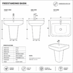 YUBATH sanitary ware showroom display for modern bathroom