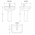 YUBATH modern wash basin and bathroom product display