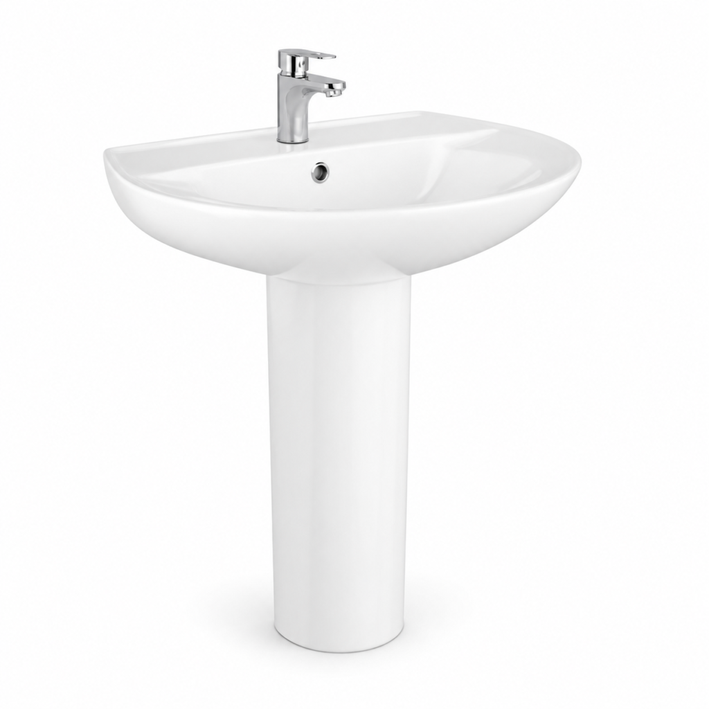 YUBATH modern wash basin and bathroom product display