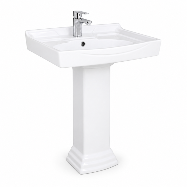YUBATH modern wash basin and bathroom product display
