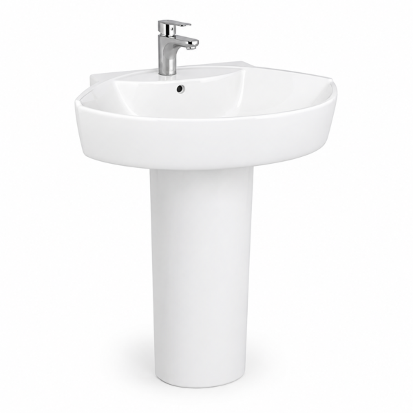 YUBATH modern wash basin and bathroom product display