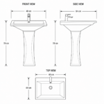 YUBATH sanitary ware showroom display for modern bathroom