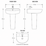 YUBATH modern wash basin and bathroom product display