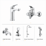 YUBATH modern wash basin and bathroom product display