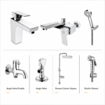 YUBATH sanitary ware showroom display for modern bathroom
