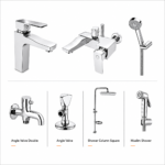 YUBATH modern wash basin and bathroom product display