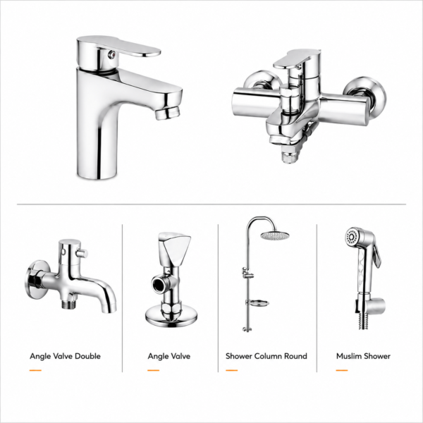 YUBATH ceramic bathroom fixtures lifestyle display