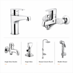 YUBATH modern wash basin and bathroom product display