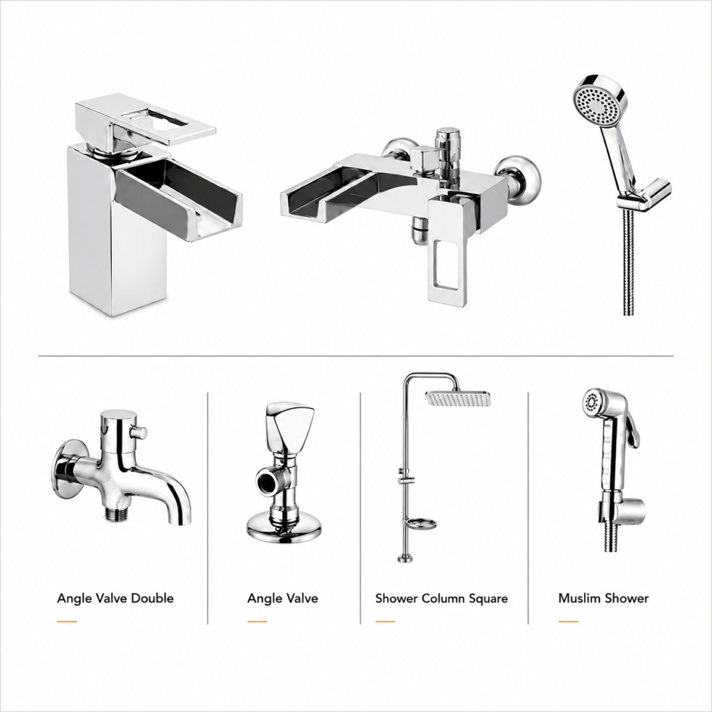 YUBATH ceramic bathroom fixtures lifestyle display