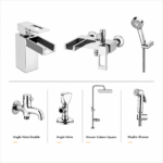 YUBATH ceramic bathroom fixtures lifestyle display