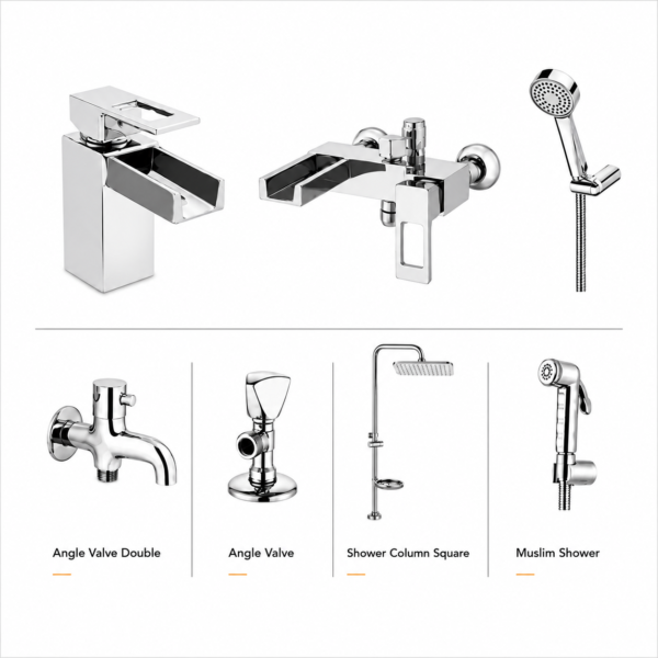 YUBATH ceramic bathroom fixtures lifestyle display
