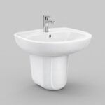 wall hang wash basin 2223 by yubath pakistan