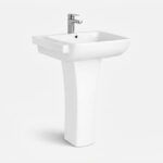 Wash Basin & Pedestal 2004 – Modern Ceramic Bathroom Basin