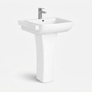 Wash Basin & Pedestal 2004 – Modern Ceramic Bathroom Basin