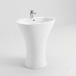 one piece wash basin 2132 by yubath pakistan