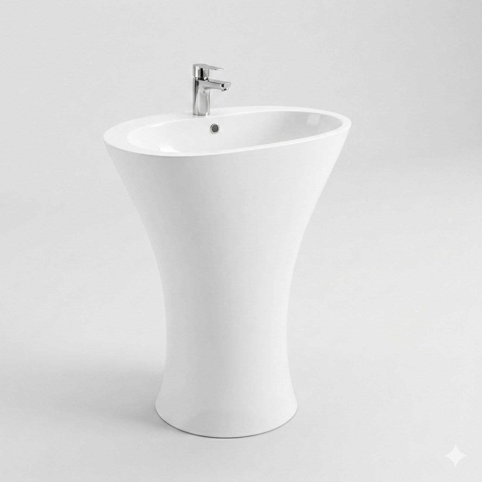 one piece wash basin 2132 by yubath pakistan