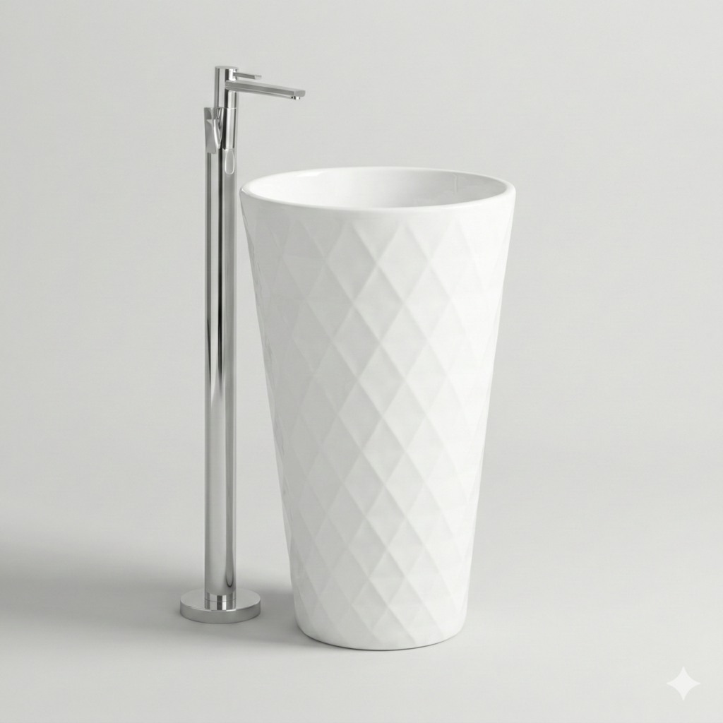 one piece wash basin 219 by yubath pakistan