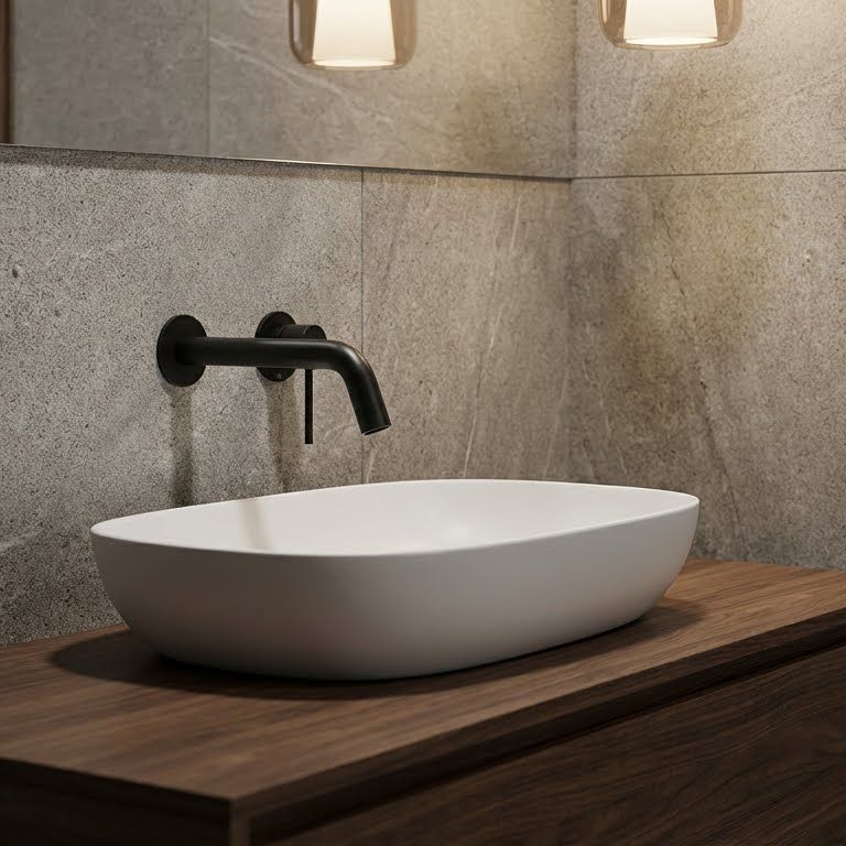 YUBATH ceramic bathroom fixtures lifestyle display