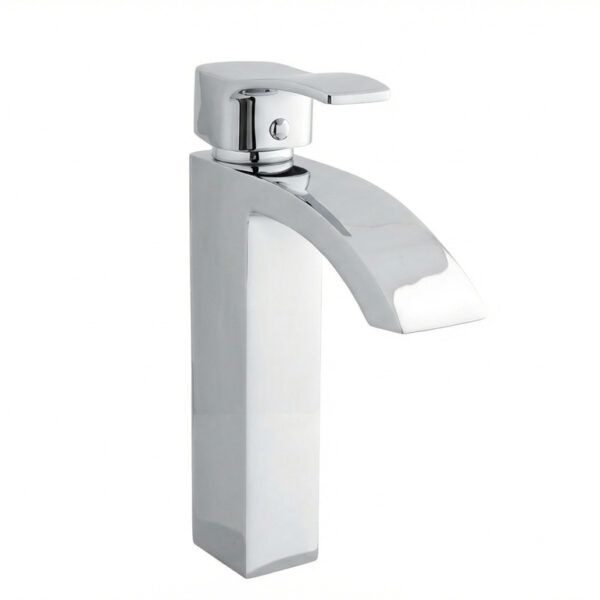LUXE Tall Chrome Basin Mixer Tap Pakistan by YUBATH