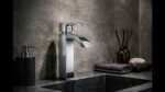 LUXE Tall Chrome Basin Mixer Tap Pakistan | Premium Single Lever Faucet by YUBATH - Image 2
