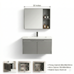 Aluminum Bathroom Vanity Set YT12 by YUBATH in Pakistan