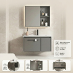 Aluminum Bathroom Vanity Set YT13 by YUBATH in Pakistan