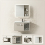 Aluminum Bathroom Vanity Set YT14 in Pakistan by YUBATH