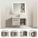 Aluminum Bathroom Vanity Set YT18 in Pakistan by YUBATH