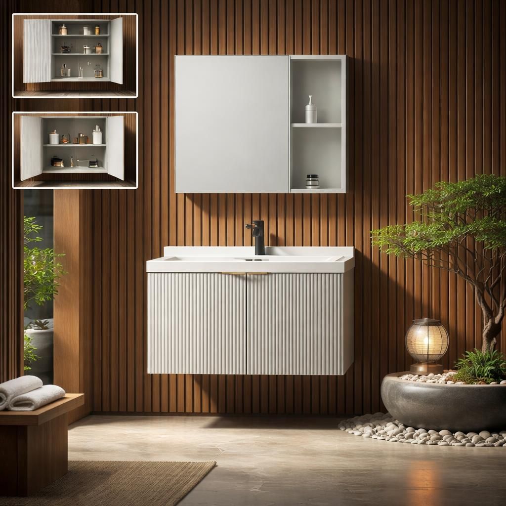 Aluminum Bathroom Vanity Set YT11 in Pakistan | Luxury Designs by YUBATH 1 20 NEW