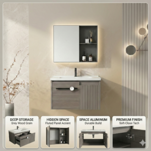 Aluminum Bathroom Vanity Set YT21 in Pakistan by YUBATH