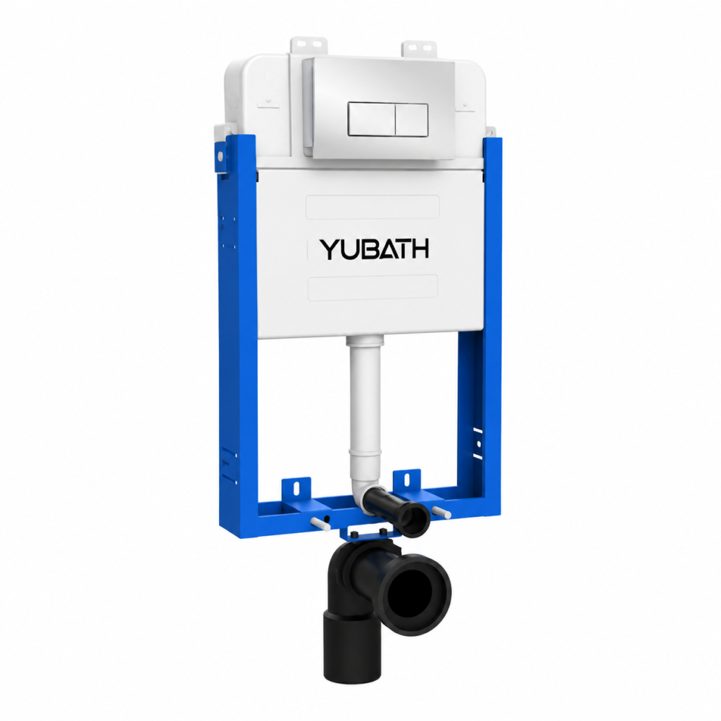 concealed cistern wall hung toilet tank Yubath Pakistan