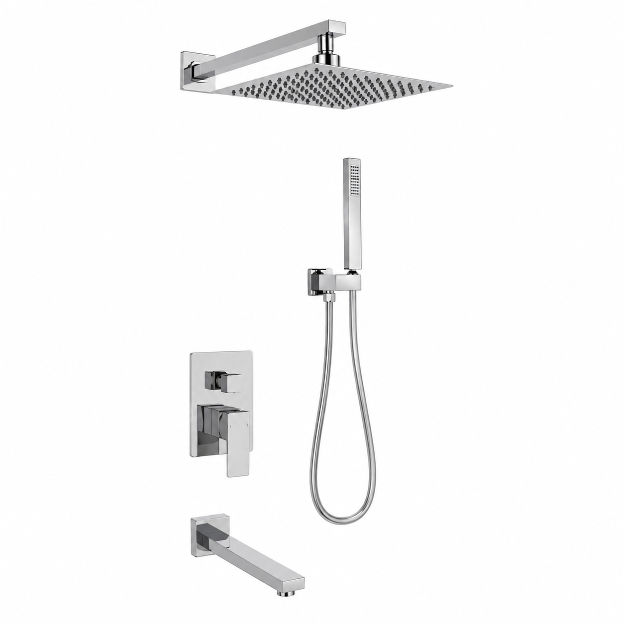 YUBATH Bathroom Shower Set 2 concealed shower set with rain shower Yubath Pakistan
