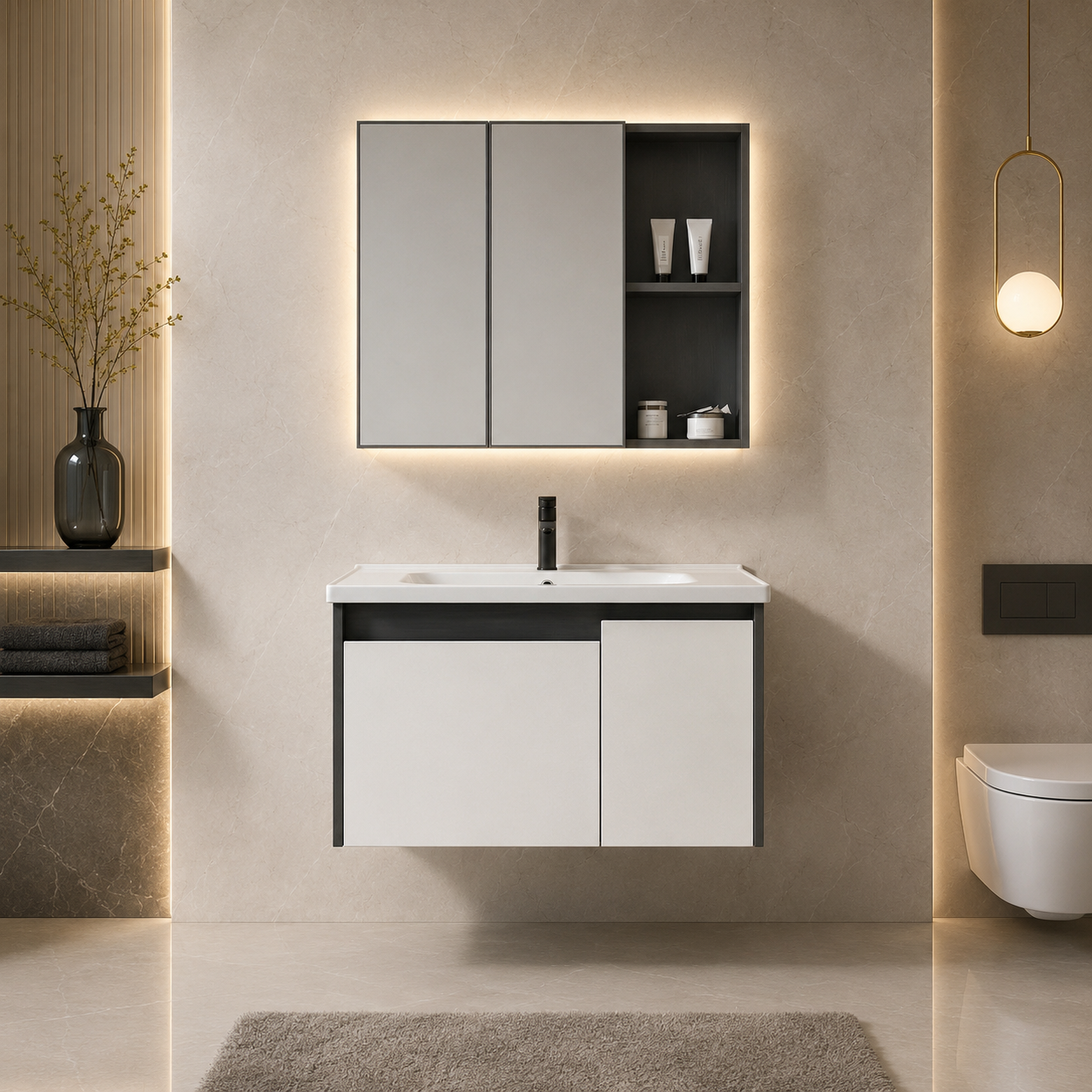 YUBATH Sanitary Ware Showroom Display For Modern Bathroom 2 YUBATH sanitary ware showroom display for modern bathroom