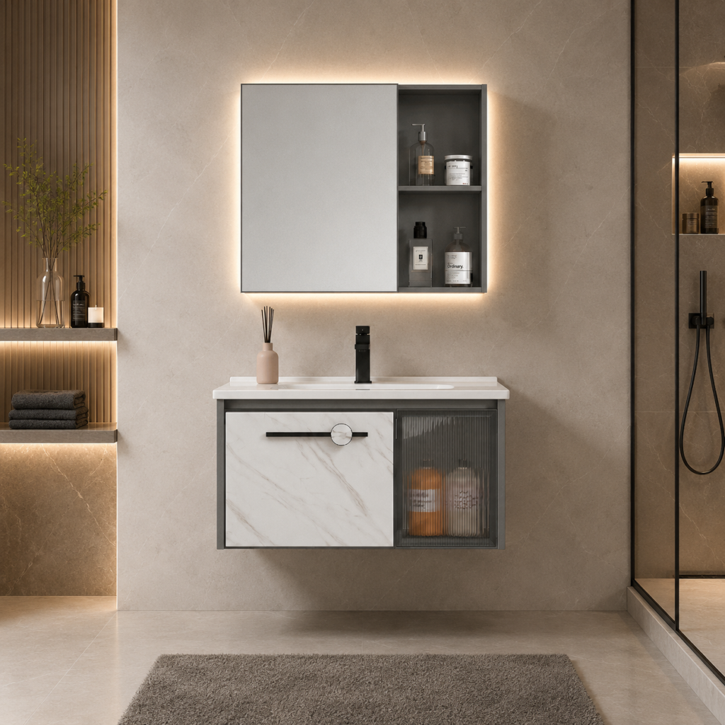 YUBATH ceramic bathroom fixtures lifestyle display