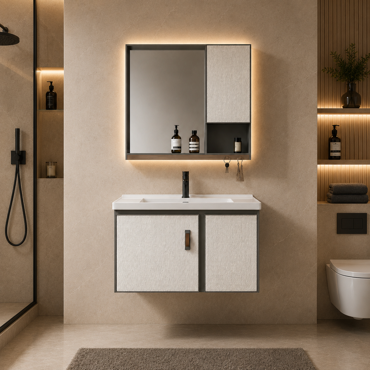 YUBATH Ceramic Bathroom Fixtures Lifestyle Display 3 YUBATH ceramic bathroom fixtures lifestyle display