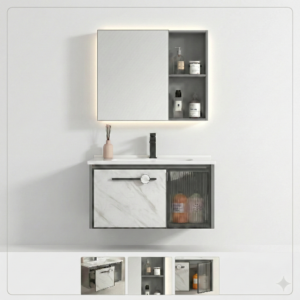 Aluminum Bathroom Vanity Set YT14 in Pakistan by YUBATH