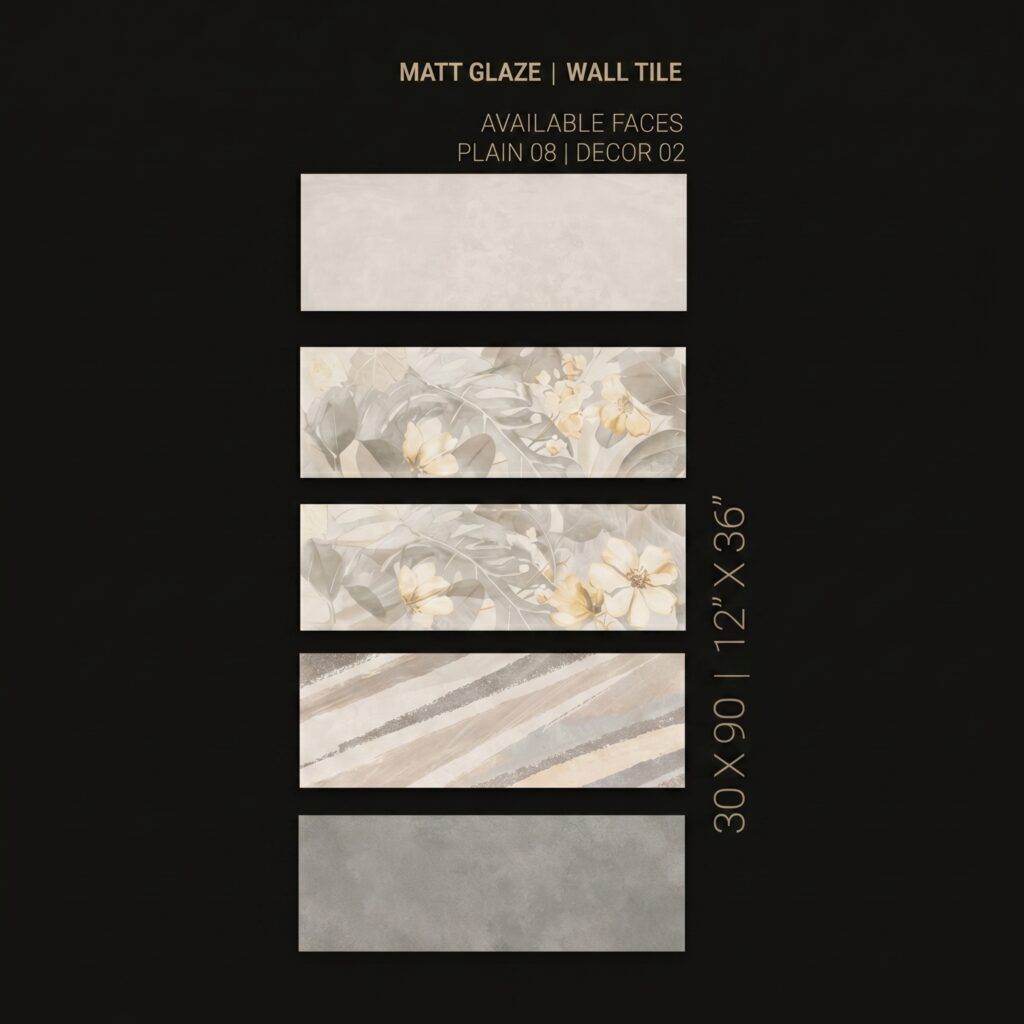 YUBATH floor and wall tile for modern interior