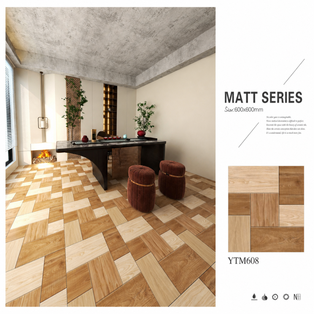 YUBATH floor and wall tile 608 for modern interior