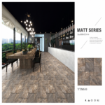 Outdoor matt tiles Pakistan YTM-610 YUBATH anti-slip design