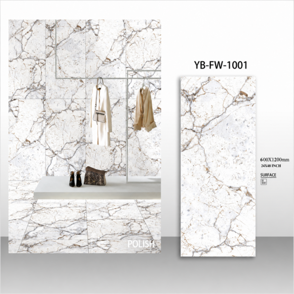 Floor and wall tiles Pakistan YB-FW-1001 premium YUBATH design