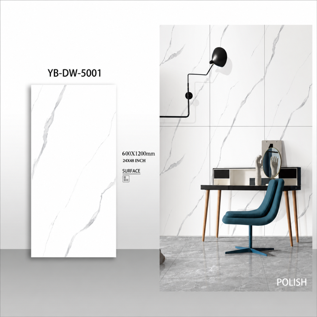 Floor and wall tiles Pakistan YB-DW-5001 by YUBATH in modern interior design