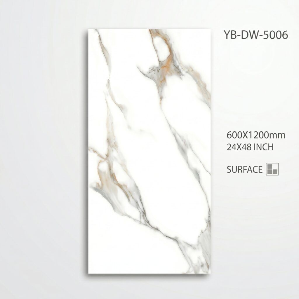 Luxury floor and wall tiles Pakistan YB-DW-5006 premium YUBATH design